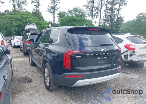 2020 Kia Telluride Lx z USA, uszkodzony, nr VIN 5XYP24HC0LG013036
